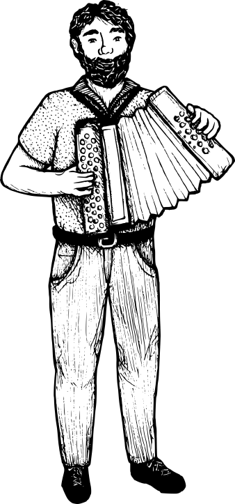 Accordion player